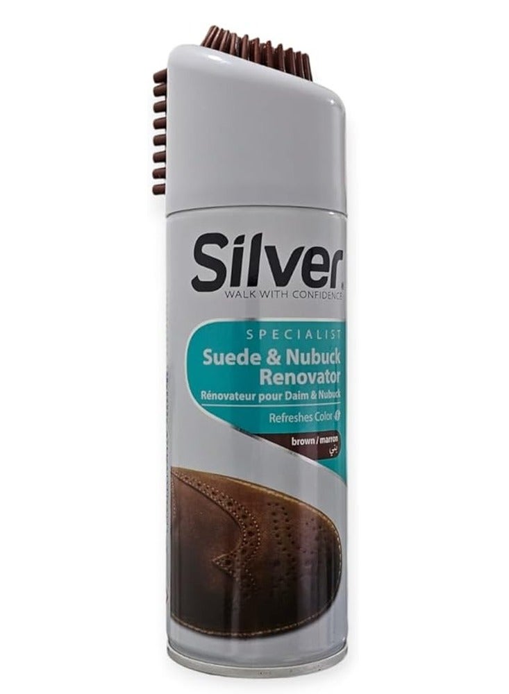 مُجدد لون متخصص للأحذية البنية من الجلد المدبوغ والجلد النوبوك، 200 مل