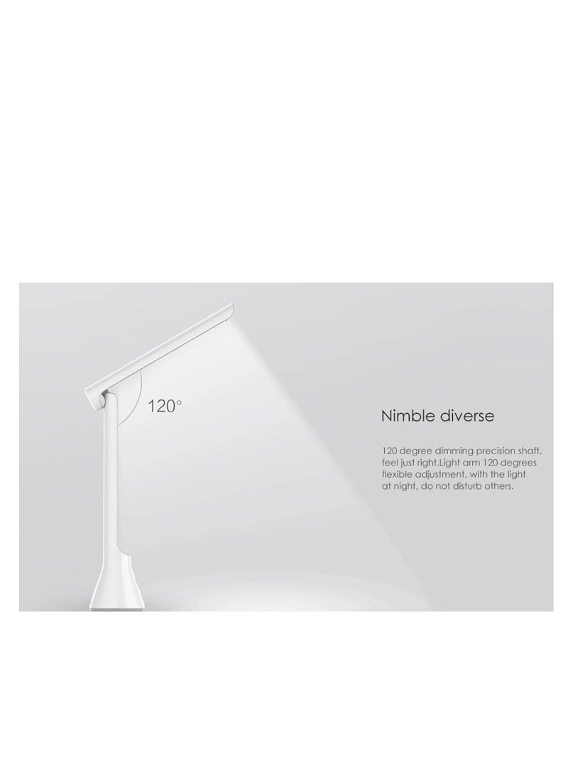 Yeelight Yeelight Portable Table Lamp: Small, Folding, Eye-Friendly Desk Lamp with 3 Brightness Levels and 40 Hours of Battery Life  - Image 1
