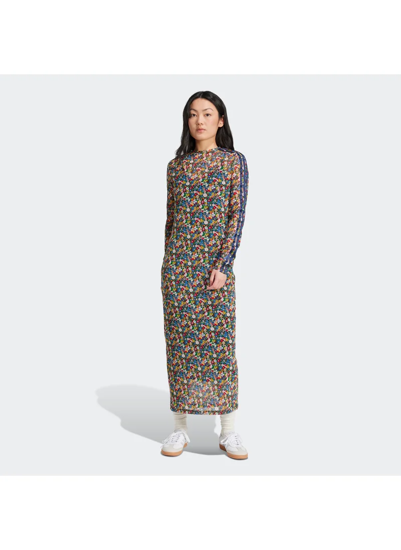 adidas Originals Liberty London Mesh Maxi Dress