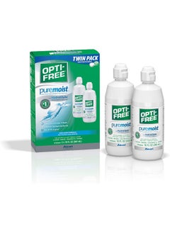 Opti-Free Opti-Free Puremoist Multi-Purpose Disinfecting Solution with Lens Case, 20 Fl Oz  - Image 1