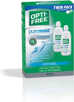 Opti-Free Opti-Free Puremoist Multi-Purpose Disinfecting Solution with Lens Case, 20 Fl Oz  - Image 4