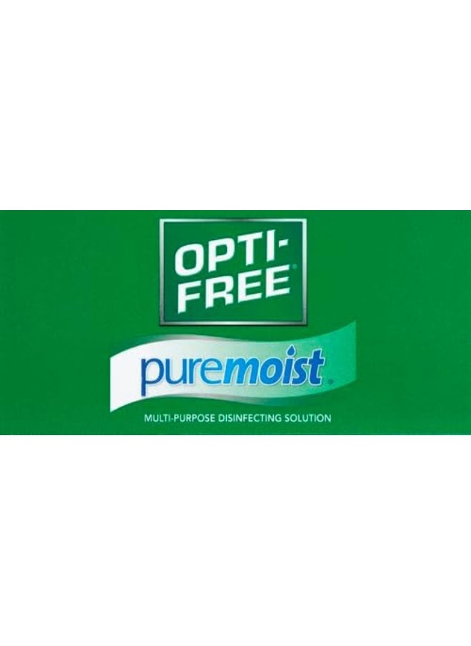 Opti-Free - Opti-Free Puremoist Multi-Purpose Disinfecting Solution with Lens Case, 20 Fl Oz - Image 1