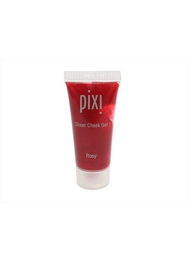 pixi Beauty Sheer Cheek Gel - Rosy | Gel Blush For A Sheer Flush Of Colour | Oil-Free & Fragrance-Free Hydrating Liquid Blush | 0.45 Fl Oz  - Image 4