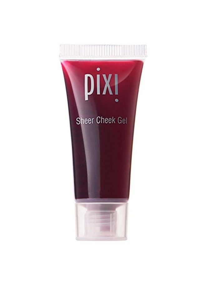pixi Beauty Sheer Cheek Gel - Rosy | Gel Blush For A Sheer Flush Of Colour | Oil-Free & Fragrance-Free Hydrating Liquid Blush | 0.45 Fl Oz  - Image 1