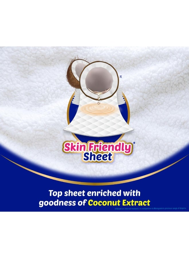 MamyPoko Pants Extra Absorb Baby Diapers, Medium (M), 42 Count, 7-12 kg - Image 4