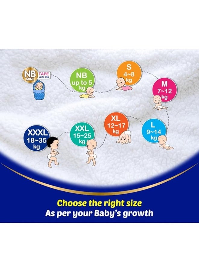 MamyPoko Pants Extra Absorb Baby Diapers, Medium (M), 42 Count, 7-12 kg - Image 3