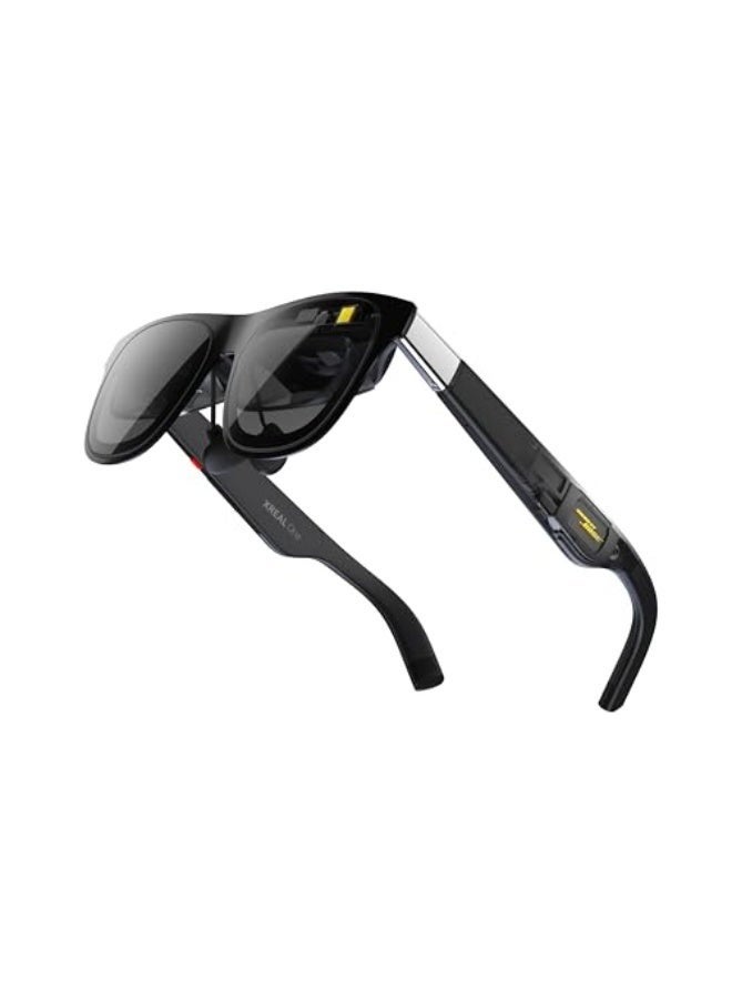 XREAL One AR Glasses with X1 Chip, Native 3 DoF, 147" 50°FOV 120Hz HD Display, Renowned Audio, 3 Adjustable Lens Transparency, Compatible with iPhone 16/15, Steam Deck, ROG, Mac, PC, Android & iOS - Image 1