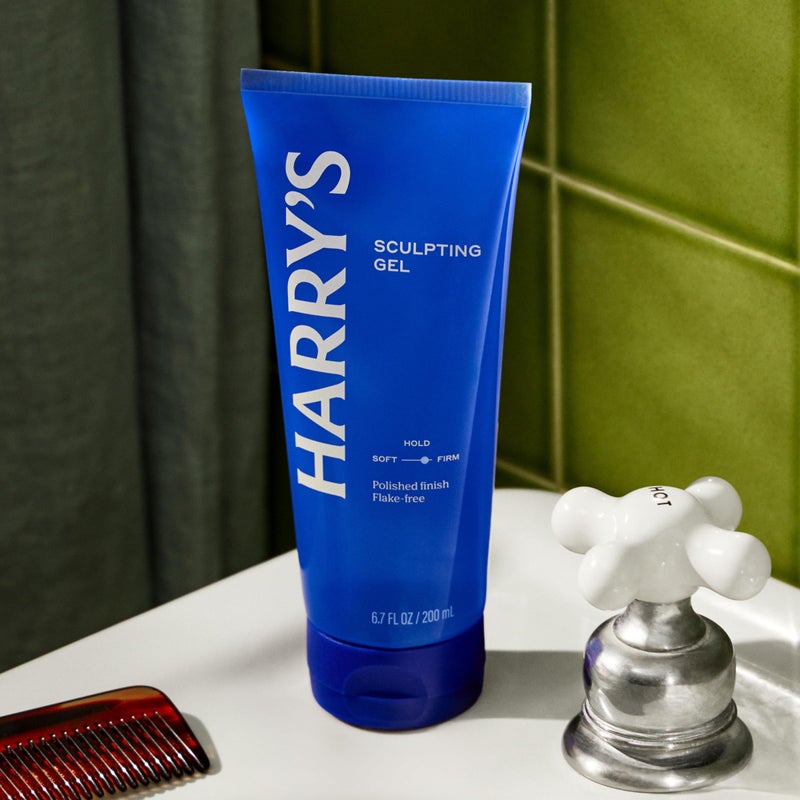 Harry's جل تصفيف الشعر للرجال من هاري مع تثبيت قوي وتشطيب لامع - 6.7 أونصة سائلة - تركيبة خالية من الكحول - Image 2