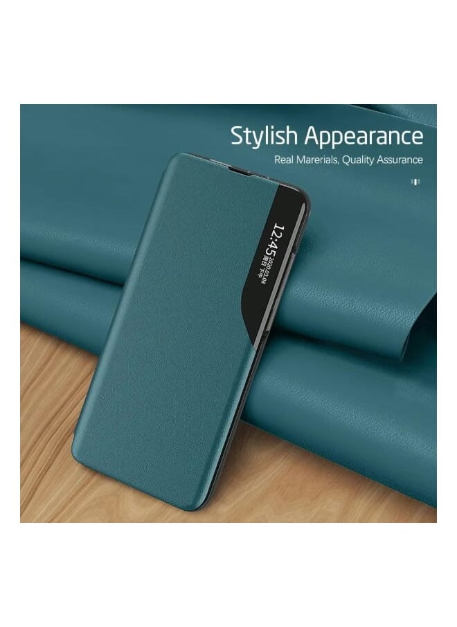 General Smart Flip Leather Phone case For iphone 13 Pro Max Green  - Image 1