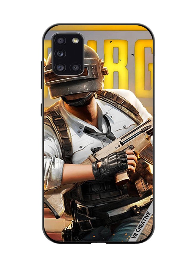 VR CREATIVE Protective Case Cover For Samsung Galaxy A31 Pubg Design Multicolour - Image 1