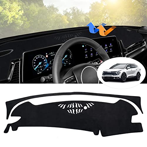 Autorder Dashboard Cover Mat for 2023 2024 2025 Kia Sportage Accessories Dash Cover Flannel Dash Mat Sunshade Glare UV Rays Protector - Image 1