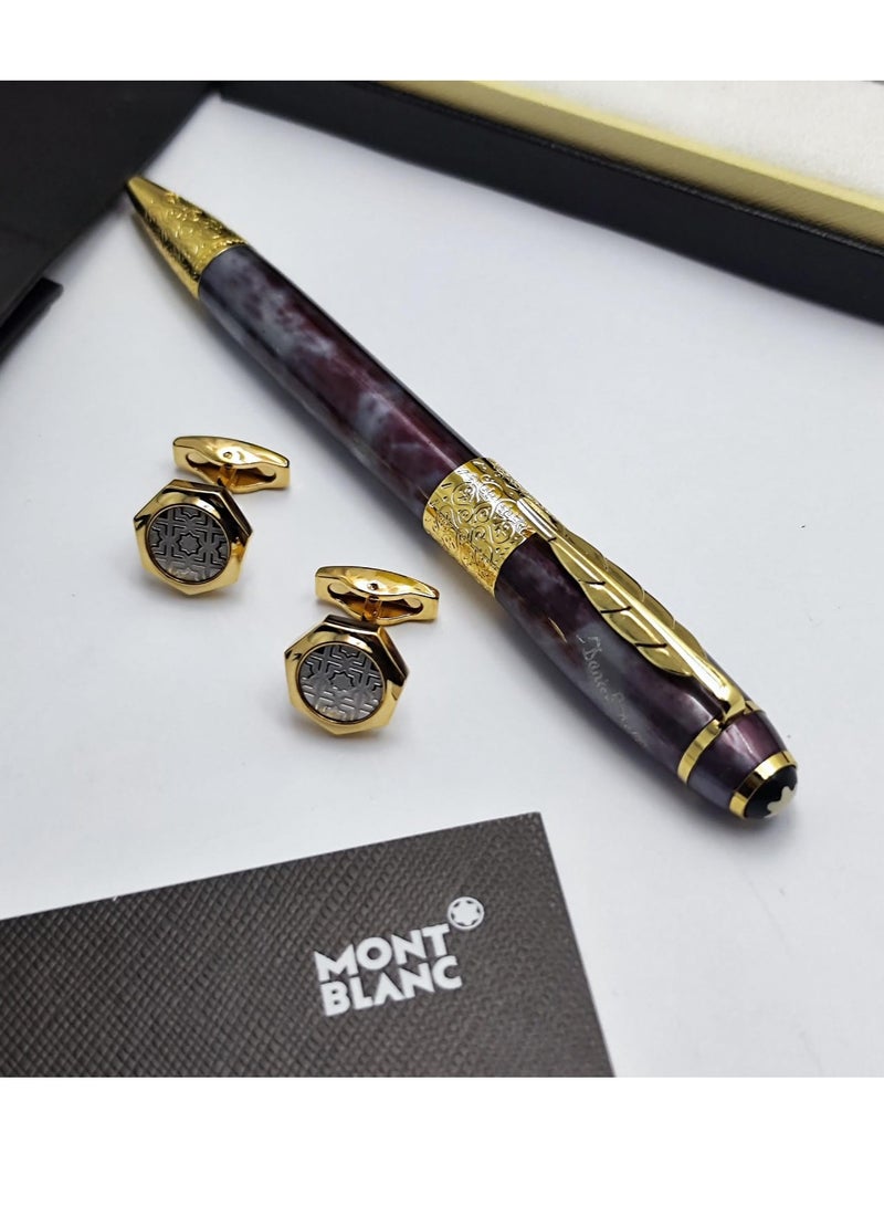 Plan 30 Dias Mont Blanc pen with cuff