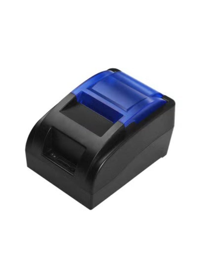 طابعة إيصالات حرارية محمولة لاسلكية بلوتوث USB مع واجهة إيثرنت مع قاطع تلقائي 5.8 سم سوداء - Image 5
