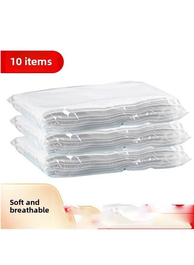 Disposable sheets, waterproof, oil-proof, breathable, non-woven, thickened sheets, 10 sheets - Image 1