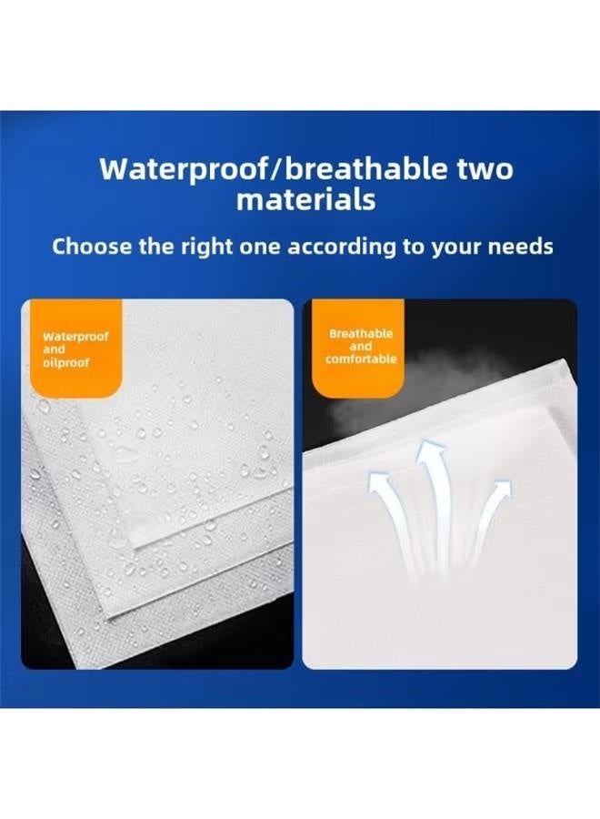 Disposable sheets, waterproof, oil-proof, breathable, non-woven, thickened sheets, 10 sheets - Image 3