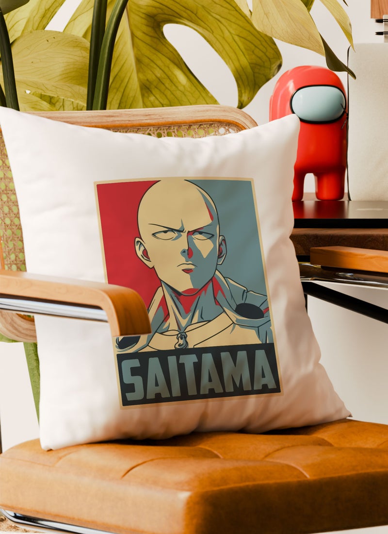 LOUD UNIVERSE Decorative Cushion Saitama One Punch Man Couch Cushion - Image 4