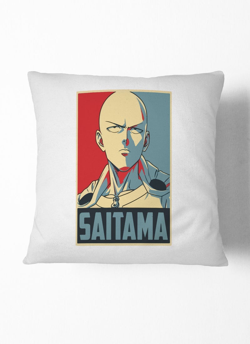 LOUD UNIVERSE Decorative Cushion Saitama One Punch Man Couch Cushion - Image 1