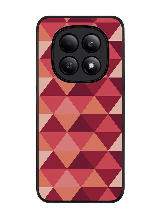 For Xiaomi Redmi Note 15 4G Case,Slim fit Camera Protection, Shockproof Thin Phone cover  - Topsy Turvy Triangles