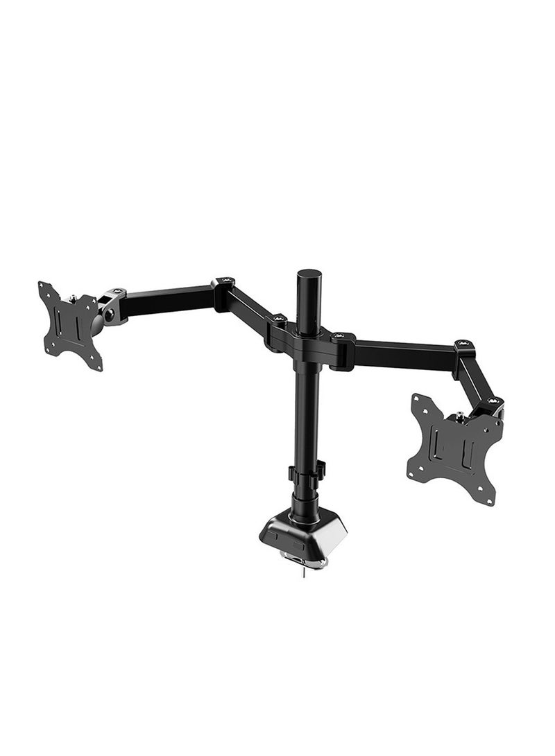 FlashHawk Dual Monitor Stand, Holds 2 Monitors up to 32 inch,VESA 75 * 75/100 * 100mm, Each Arm Holds up to 9 Kg Monitor Stand for Home Office - Image 1