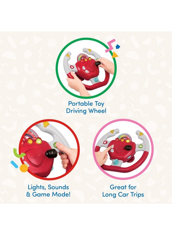 باتات - عجلة قيادة تفاعلية - لعبة سيارة محمولة - ألعاب وأغاني للأطفال - رحلة برية للأطفال الصغار - من عمر سنتين فما فوق - مصممة للتوجيه - Image 5