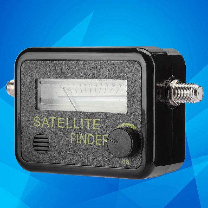 9501 Sensitive Satellite Finder Signal Strength Meter Black with Digital Screen - Image 3
