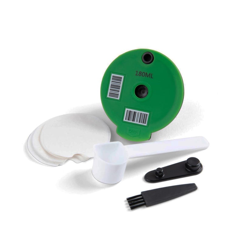 MyCap Reusable Coffee Capsule Disc with Silicone Lid  Coffee Disc  Filter Set for Bosch Tassimo Brewer  Make Your Own Coffee Pod Discs  Reuse  Refill