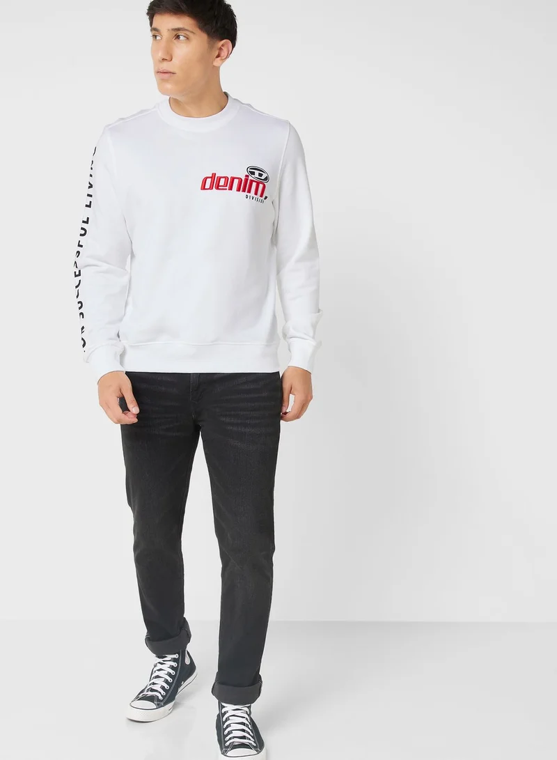 DIESEL Logo Sweatshirt