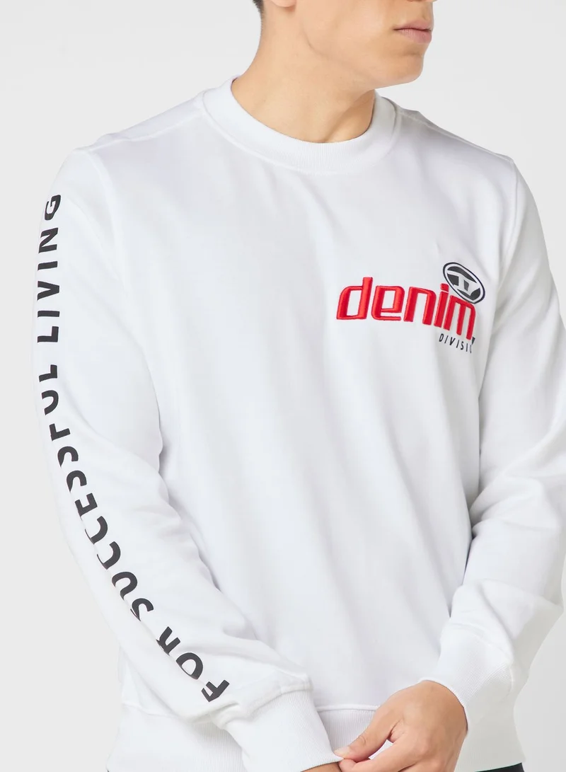 DIESEL Logo Sweatshirt