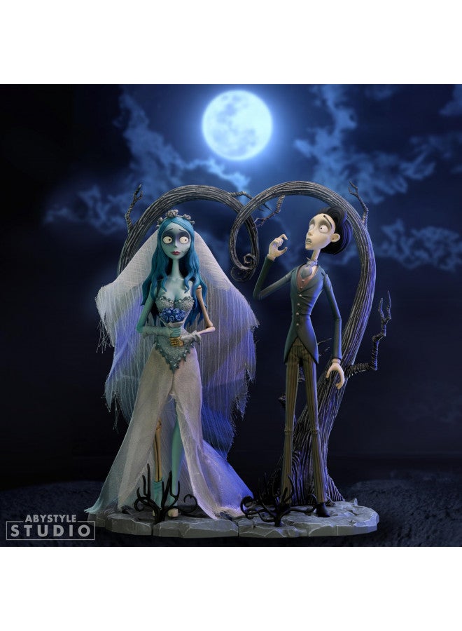 ABYSTYLE Studio Corpse Bride Emily 8.2" Tall SFC Collectible PVC Figurine Statue Movies Wedding Couples Home Room Office Decor Gift - Image 4