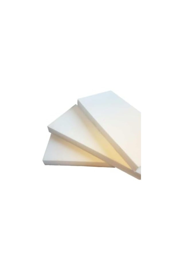 CRAFT MAGIC 1PC Craft Foam Block 30x60x4cm Rectangle Polystyrene Thermocol Styrofoam Sheet for DIY Arts Crafts Sculpting Flower Arrangements Modeling School Office Home Use - Image 1