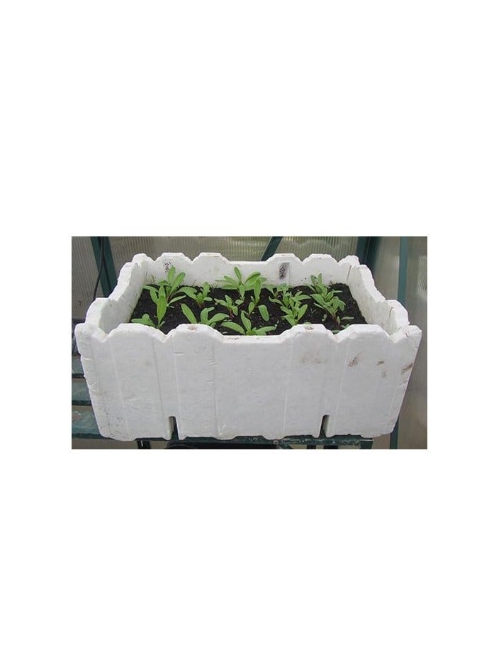 CRAFT MAGIC 1PC Craft Foam Block 30x60x4cm Rectangle Polystyrene Thermocol Styrofoam Sheet for DIY Arts Crafts Sculpting Flower Arrangements Modeling School Office Home Use - Image 4