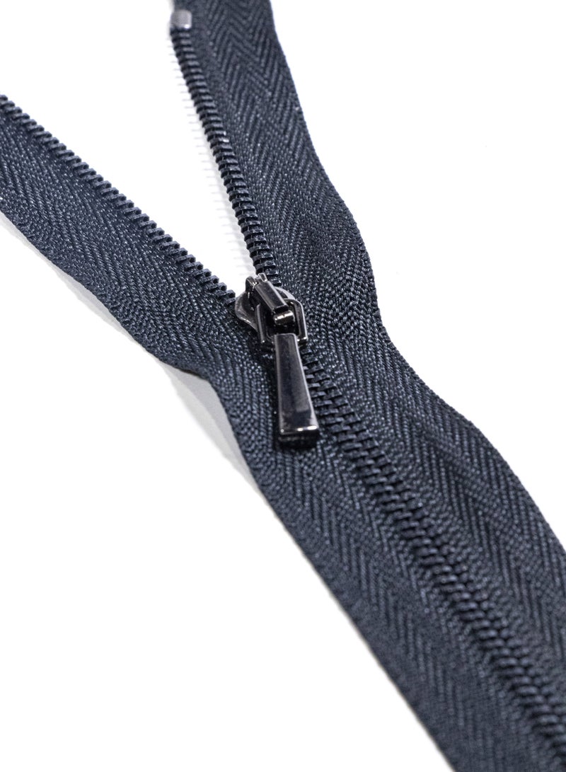 Premium No.1 70cm Metal Zippers – Open-End Heavy-Duty Zippers, 2-Pack for Jackets & Crafts (Black+Black) - Image 4