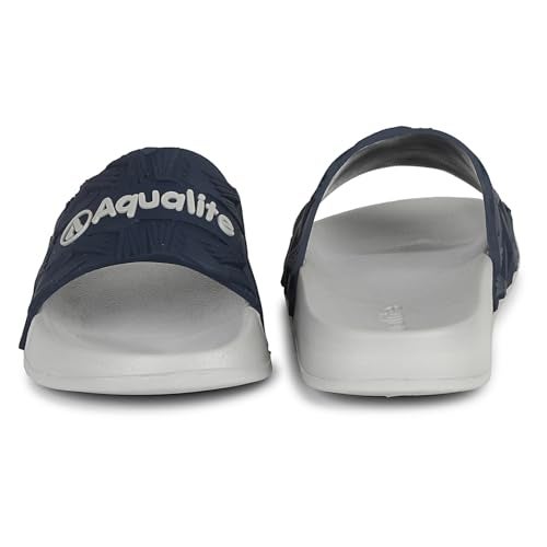 Aqualite NEO-266 Men Slide Slippers with Comfotable Sole Slip-On Flat Flip Flops, Sliders, Chappal & Comfort Insole Slipper for Men - Image 5