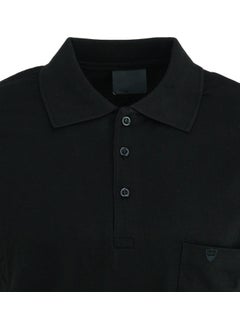 Oppland Men's Polo Collar Pocket Short Sleeve Hilfiger Model Normal Cut Cotton Lakos Fabric T-Shirt  - Image 4