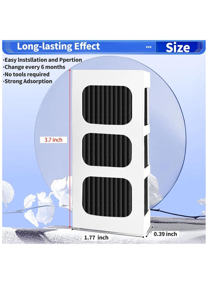 NANAO 5 Pack Paultra2 Refrigerator Air Filter Replacement For Frigidaire PPAULTRA2 Pure Air Ultra II refrigerator air filter,Electrolux Part 242047805, 5303918847, EAP12364179 - Image 2