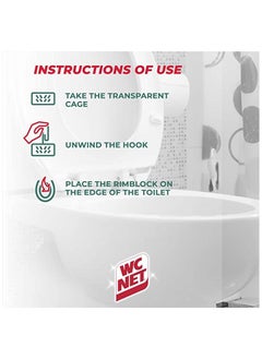 Wc Net Toilet Blocks Intense Lavender 4 Blocks  - Image 3