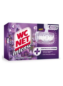Wc Net Toilet Blocks Intense Lavender 4 Blocks  - Image 1