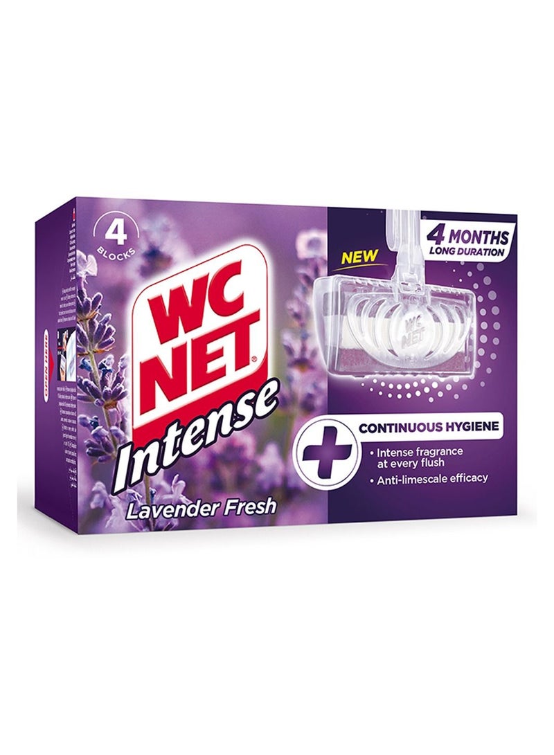 Wc Net Toilet Blocks Intense Lavender 4 Blocks - Image 1