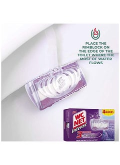 Wc Net Toilet Blocks Intense Lavender 4 Blocks  - Image 4