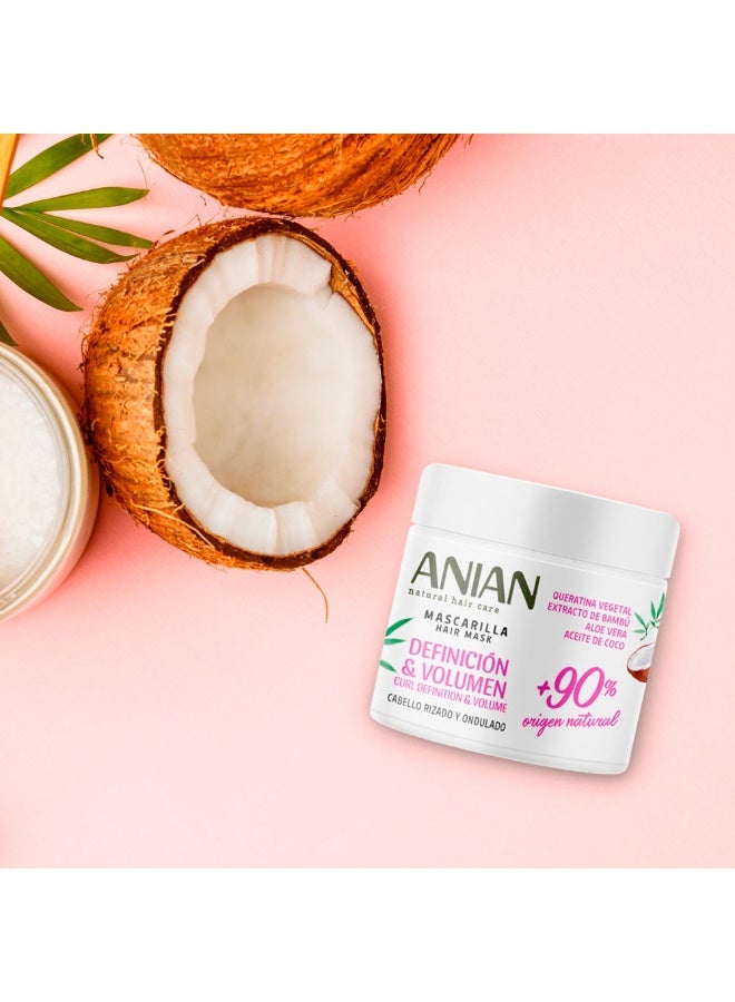 انيان قناع الكيراتين النباتي من أنيان لتعريف وتكثيف الشعر 350 مل - Image 2