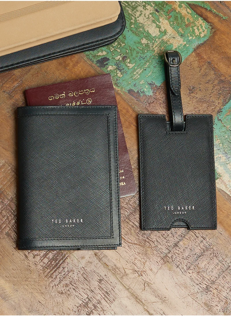 Ted Baker Satchi Saffiano Leather Luggage Set