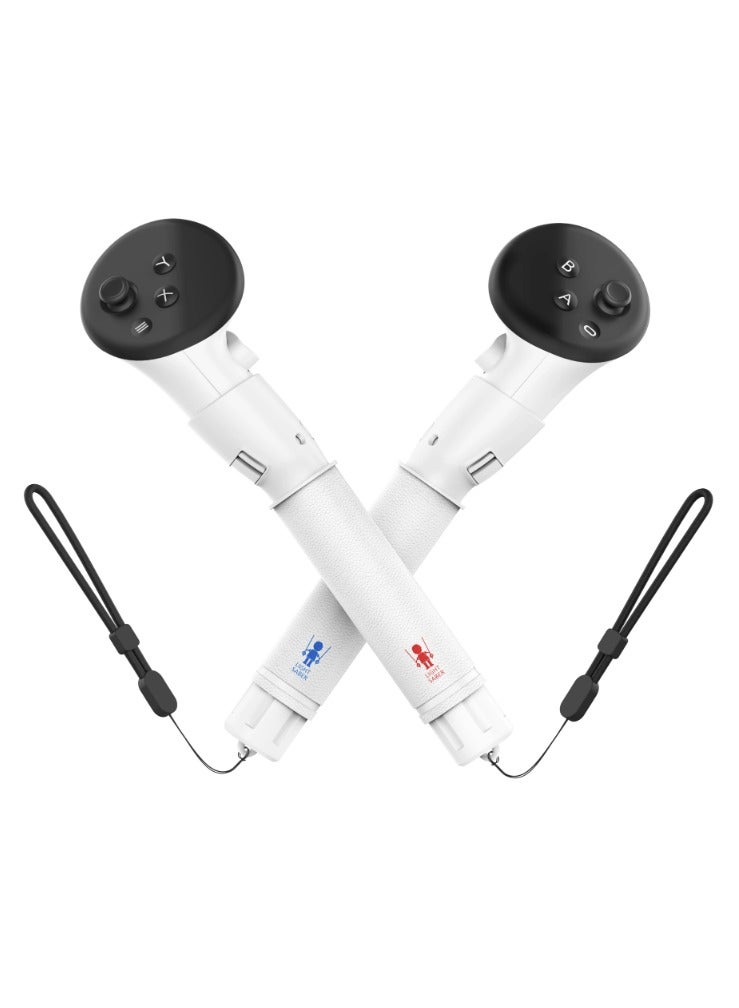 Sisily 1pair compatible with the Meta Quest 3S/Quest 3 Extended Controller, Lightsaber Golf VR Controller Controller  - Image 2