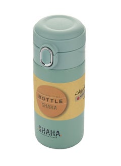 SHAHA زجاجة مفرغة من الفولاذ المقاوم للصدأ سعة 300 مل، أزرق  - Image 2