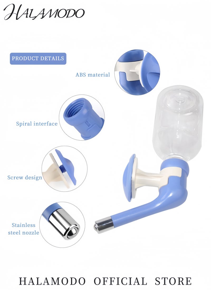 موزع ماء للحيوانات الأليفة بدون تسريب زجاجة ماء بلاستيكية مثبتة على الجدار للحظيرة موزع ماء قابل للتعديل للكلاب والقطط والحيوانات الصغيرة - pzsku/Z345DB3BDDE7D1AA4A4CBZ/45/_/1737540180/162cca96-3ab9-4254-94cd-7fa48a65a22e