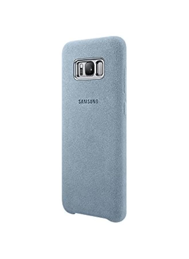 BGM - Original S8 Plus Alcantara Back Phone Case Cover - Mint Green - Image 1