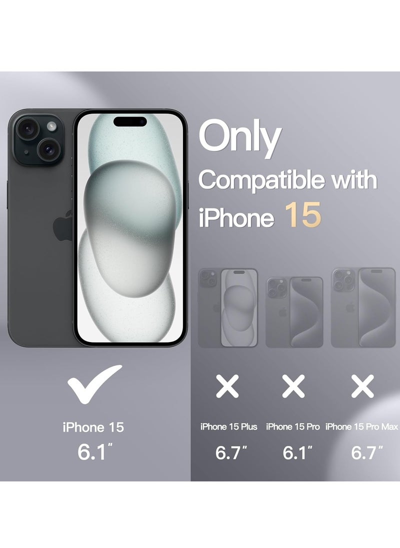 Generic - Silicone Case Compatible with iPhone 15 6.1 Premium Silicone Full Body Protection blue - Image 1