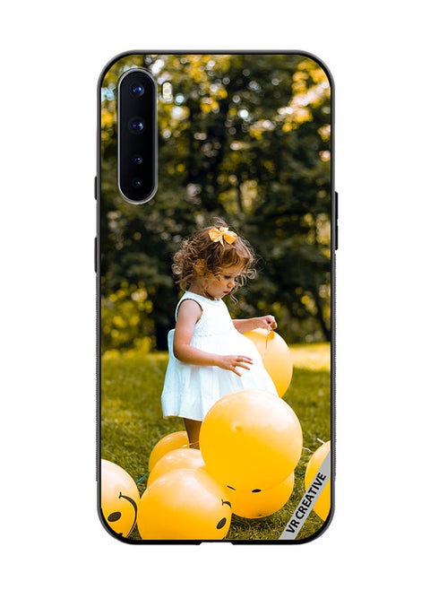 Protective Case Cover For OnePlus Nord Happy Hapie Smiley Design Multicolour