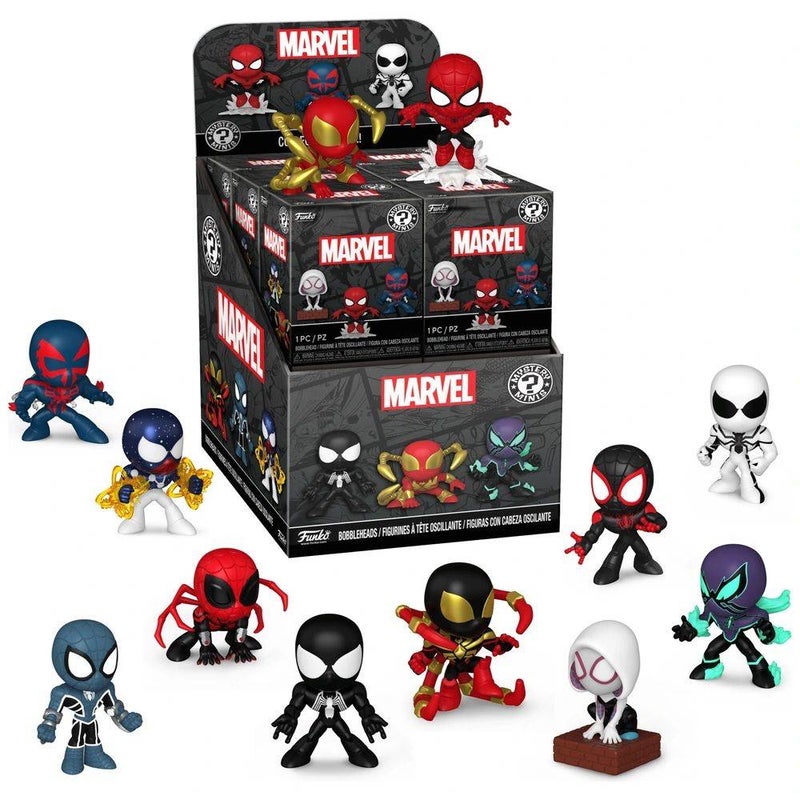 Funko POP! Marvel Spider-Man Mystery Minis Vinyl Bobblehead (7.6 cm, Assorted) - Image 2