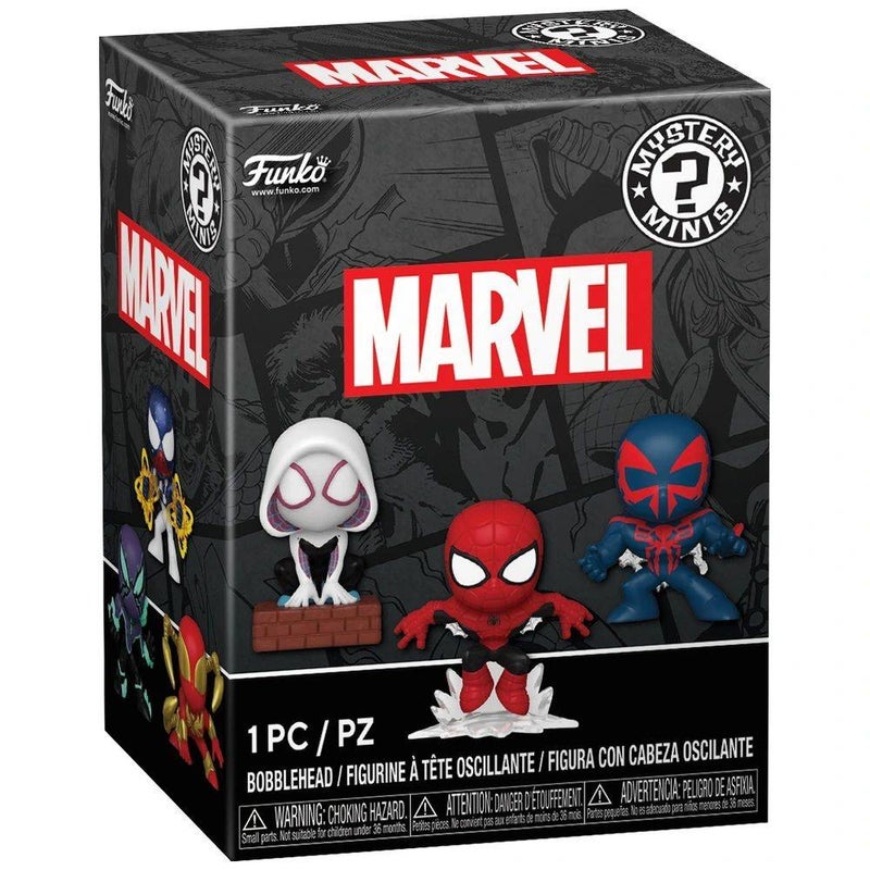 Funko POP! Marvel Spider-Man Mystery Minis Vinyl Bobblehead (7.6 cm, Assorted) - Image 1