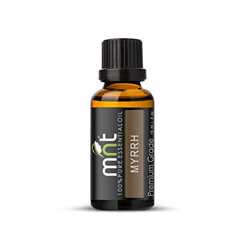 MNT Myrrh Essential Oil 100% Pure Natural & Undiluted Therapeutic Grade & Aromatherapy For Skin Care & Hair Care (15ML) - Image 3